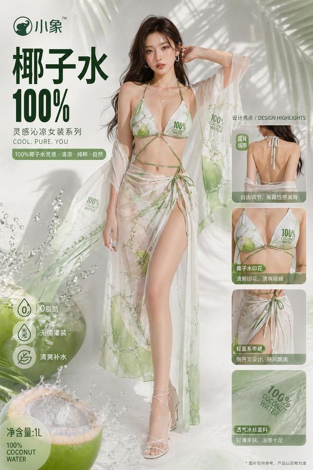Fashion Design from Product Inspiration — AI image prompt sample