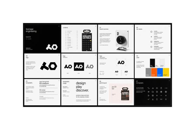 Multi-page Brand Kit Generator — AI image prompt sample