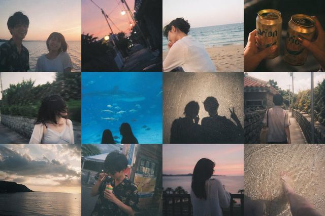 Okinawa Travel Memory Collage — AI image prompt sample