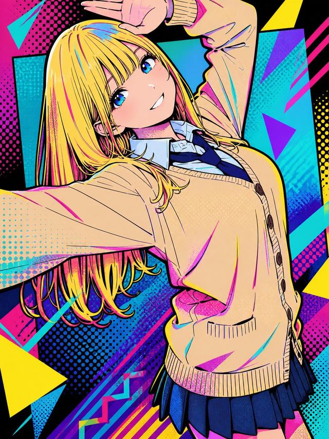 Pop Art Street Style Conversion — AI image prompt sample
