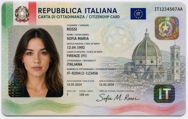 Realistic Identity Card Macro Photography — AI image prompt sample