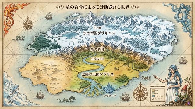 Royal Cartographer Fantasy World Map Prompt (Detailed Scenario) — AI image prompt sample