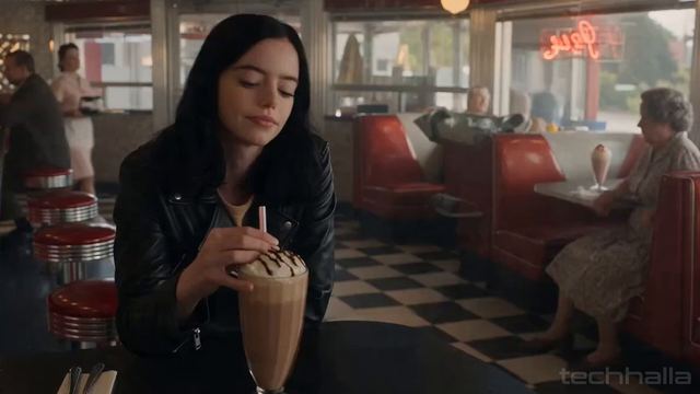 1950s Diner Time Rewind Sequence — AI video prompt sample