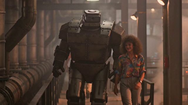 1980s Retro Sci-Fi Comedy Scene — AI video prompt sample