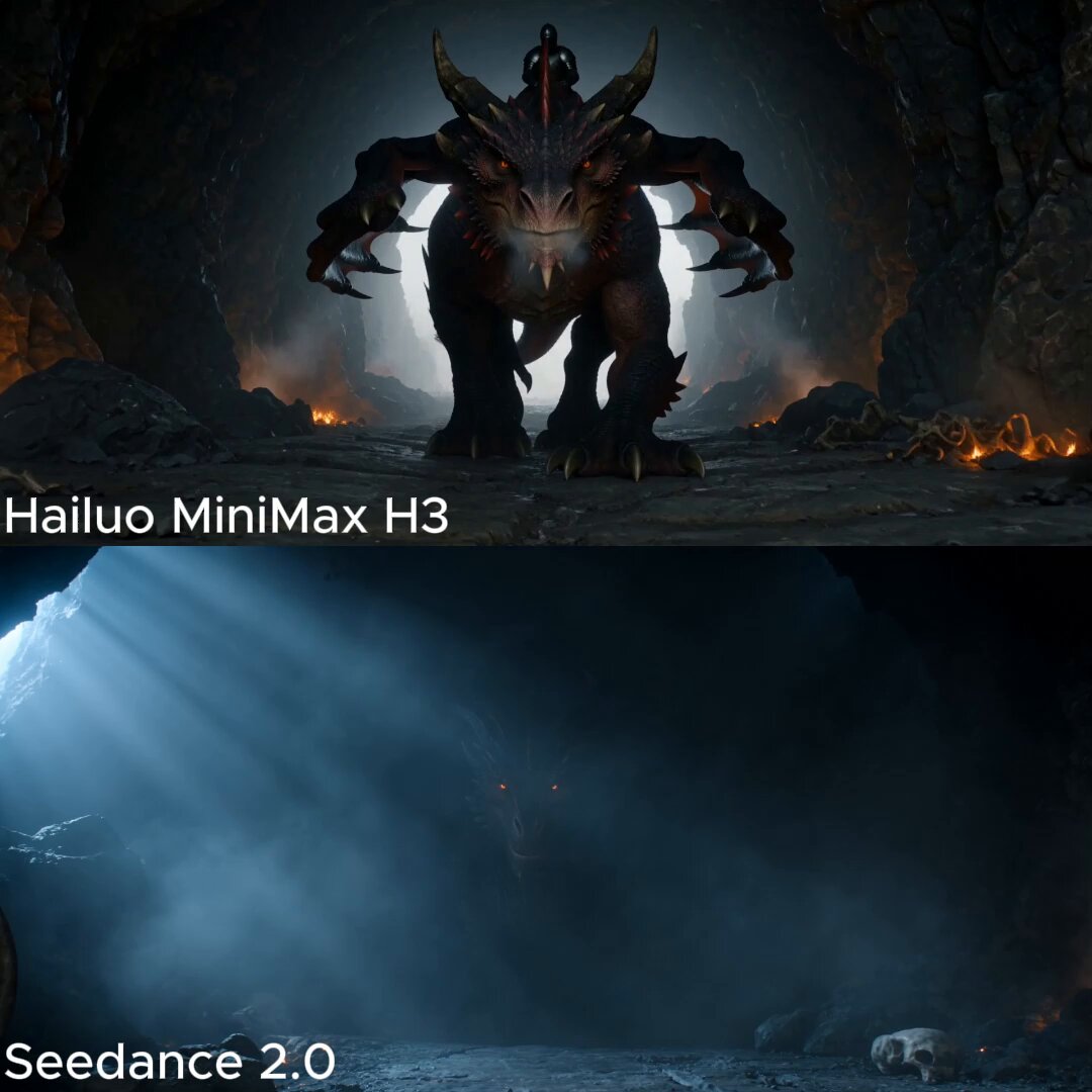 Dark Fantasy Dragon Rider Sequence — AI video prompt sample