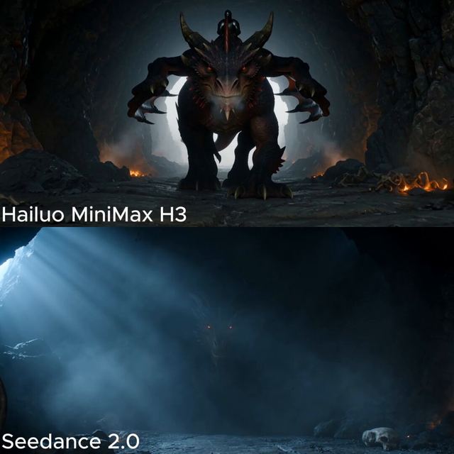 Dark Fantasy Dragon Rider Sequence — AI video prompt sample