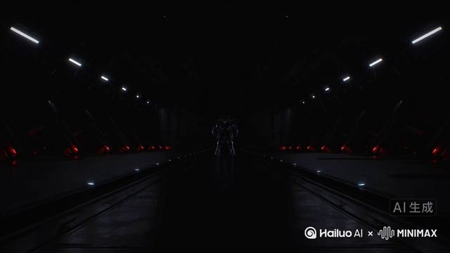 Mecha Front Commercial Ad — AI video prompt sample