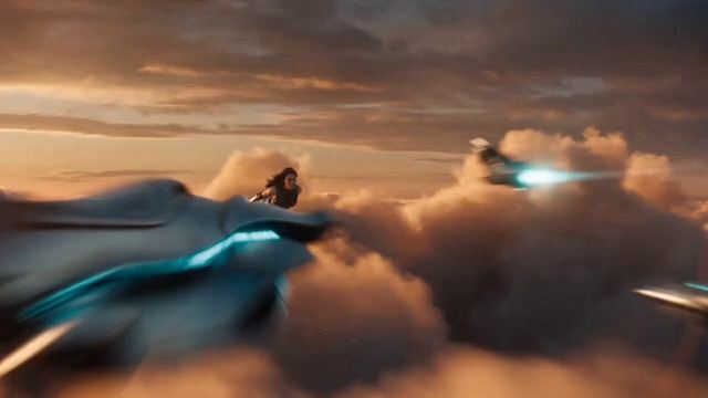 Superhero Transformation Cinematic VFX — AI video prompt sample