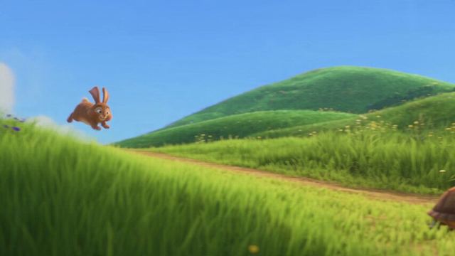 Tortoise and Hare Pixar Animation — AI video prompt sample