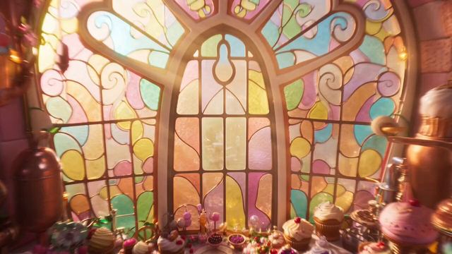 Whimsical Fantasy Candy Workshop Animation — AI video prompt sample